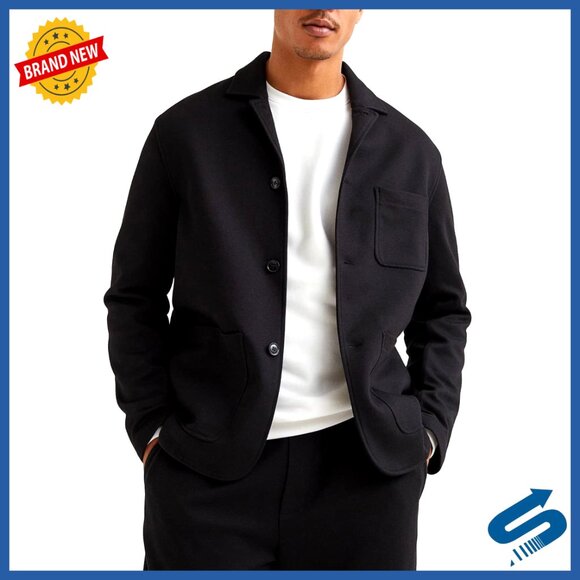 Men's Casual Sport Coat Regular Fit Lightweight Blazer Notch Lapel